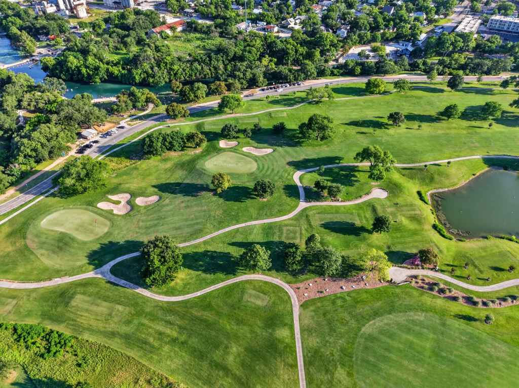 golf course aerial